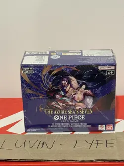 One Piece The Azure Sea's Seven Booster Box OP14 English New Sealed! - Image 1