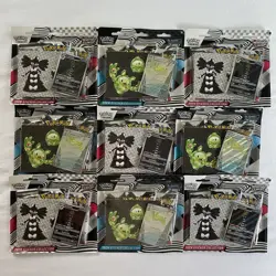 Pokemon TCG Black Bolt & White Flare Tech Sticker Collection SET OF 2 SEALED - Image 1