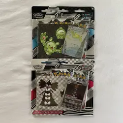 Pokemon TCG Black Bolt & White Flare Tech Sticker Collection SET OF 2 SEALED - Image 2