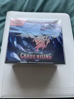 Pokemon TCG Mega Evolution Chaos Rising ETB New Factory Sealed with Plastic Box - Image 2