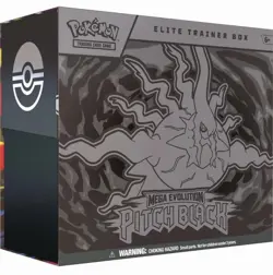 Pokemon Mega Evolution Pitch Black Elite Trainer Box ETB Factory Sealed - Image 1