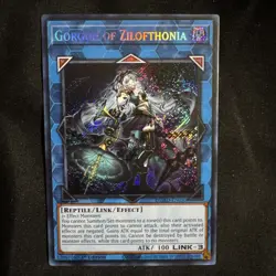 Yugioh! Gorgon of Zilofthonia DUAD-EN050 Secret Rare 1st Ed NM - Image 1