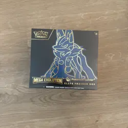 Pokemon Center TCG Mega Evolution Elite Trainer Box BRAND NEW ETB SEALED - Image 1