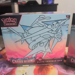 x2 Pokemon Center Mega Evolution Chaos Rising Elite Trainer Box ETB New Sealed - Image 2