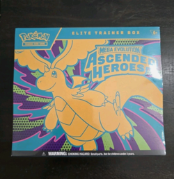 Pokemon Mega Evolution Ascended Heroes Elite Trainer Box ETB NEW Sealed - Image 1