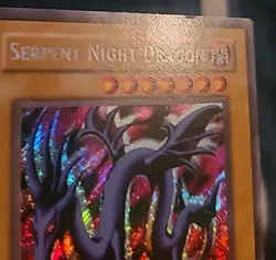 Serpent Night Dragon - Magic Ruler MRL-103 - Unlimited - Secret Rare - LP - Image 2