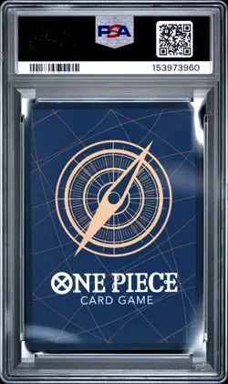 2025 ONE PIECE OP12-LEGACY OF THE MASTER SPECIAL ALTERNATE ART TASHIGI PSA 10 - Image 2