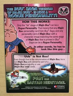 Dragon Ball Z MAJIN BUU Promo Card BUU SAGA, 2003 - Image 1