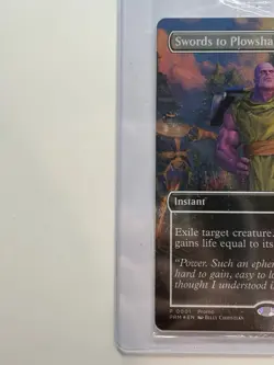 Magic the Gathering MTG Swords to Plowshares (Foil) (PSA Promo) (Sealed) - Image 2