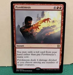 Wizards of the Coast MTG Pyrokinesis 143/249 Rare Red EN Regular EMA 2016 - Image 1