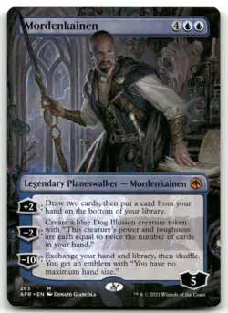 Mordenkainen (Borderless) #283 (NM) Forgotten Realms AFR Magic MTG - Image 1