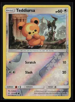 TEDDIURSA - 171 / 236 - Reverse Holo - LP - Cosmic Eclipse - Image 1