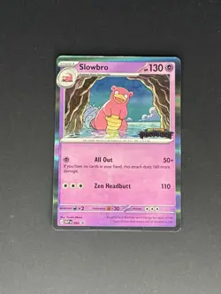 Pokemon Tcg Slowbro Pitch Black Prerelease Stamped Promo - Image 1