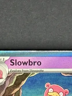 Pokemon Tcg Slowbro Pitch Black Prerelease Stamped Promo - Image 3