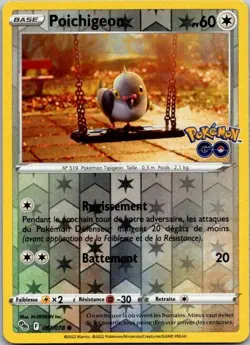 Carte Pokemon Poichigeon 061/078 Reverse - 2022 - Image 1
