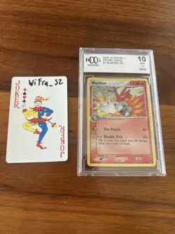 Pokemon 2006 Blaziken OP RARE PROMO Holo 1/17 Beckett 10 (BCCG) - Image 3