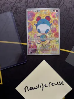 Marill 232/217 Illustration Rare Ascended Heroes Pokemon TCG - Image 1