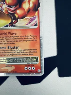 Pokemon TCG Magmortar LVL x Reverse Holo Rare 123/123 Mysterious Treasures - Image 4
