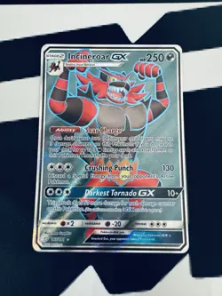 The Pokemon Company Incineroar GX 167/181 SM-Team Up Ultra Rare Full Art Holo - Image 1