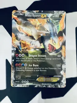 White Kyurem EX BW63 Holo Promo Black And White Promo - Image 1