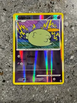 Pokemon TCG Cards Gulpin 66/99 Platinum Arceus Reverse Holo EXC - Image 1
