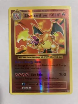 Pokemon TCG Charizard 11/108 Rare Reverse Holo - Image 1
