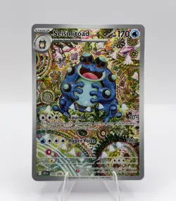 Pokemon TCG Seismitoad 105/086 Sv: Black Bolt Holo Illustration Rare ENG - Image 1