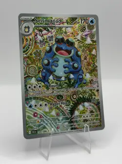 Pokemon TCG Seismitoad 105/086 Sv: Black Bolt Holo Illustration Rare ENG - Image 3