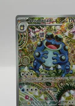 Pokemon TCG Seismitoad 105/086 Sv: Black Bolt Holo Illustration Rare ENG - Image 4