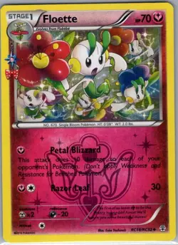 Floette RC18/RC32 Holo Generations: Radiant Collection - Pokemon Card - NM - Image 1