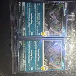 Zarude Pitch black promo gamestop NEW SEALED - Image 2