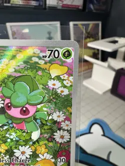 Fomantis 085/084 Pokemon TCG Pitch Black Illustration Rare English NM - Image 2