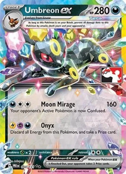 Umbreon ex - 060/131 - Pokemon Prismatic Evolutions PLAY League Promo NM - Image 1