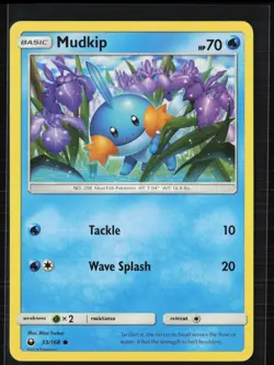 Mudkip 33/168 Common Celestial Storm Pokemon Near Mint - Image 1