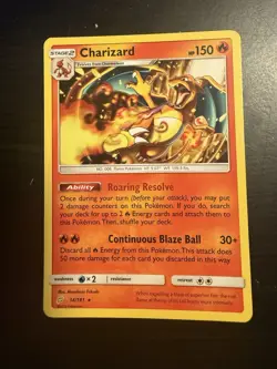 Charizard 14/181 SM-Team Up Holo Rare EN 2019 - Image 1