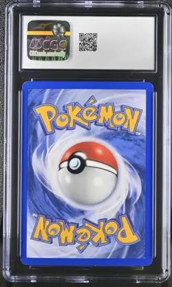 CGC 8.5 Houndoom 2001 Neo Discovery 4/75 Holo Pokemon Card SWIRL 🌀 - Image 2