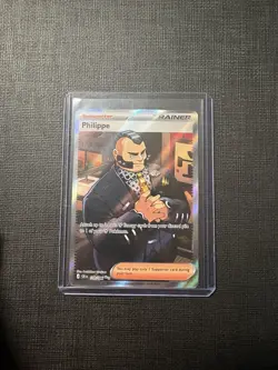 Philippe 110/086: Chaos Rising Full Art SIR Holo Ultra Rare NM Pokemon - Image 1
