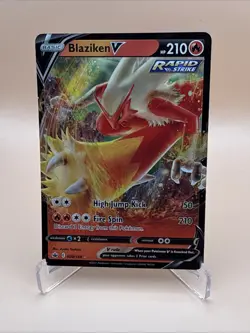 Pokemon TCG - Blaziken V SWSH06: Chilling Reign 020/198 Holo Ultra Rare (NM) - Image 1