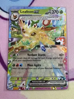 Leafeon ex 006/131 - Play! Prize Pack Series 7 - Double Rare - Pokemon TCG - NM - Image 1