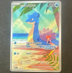 Misty's Lapras 194/182 Sv10 Destined Rivals Illustration Rare Holo - Pokemon TCG - Image 1