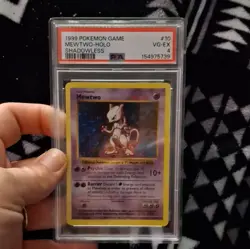 Pokemon TCG Mewtwo Base Set Shadowless Holo 10/102 PSA 4 1999 - Image 4