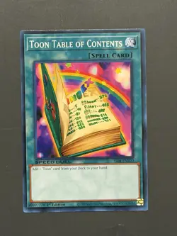 Toon Table of Contents SS04-ENB20 1st Edition - Image 1