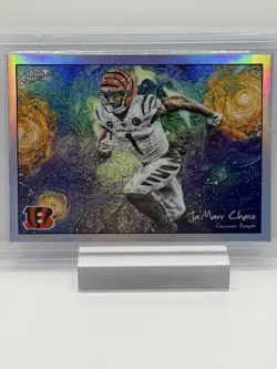 🔥💎 2025 Topps Cosmic Chrome - JaMarr Chase - Stars In The Night #STN-17 - Image 1