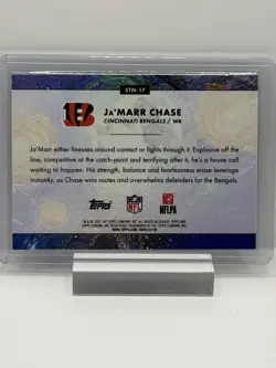 🔥💎 2025 Topps Cosmic Chrome - JaMarr Chase - Stars In The Night #STN-17 - Image 2