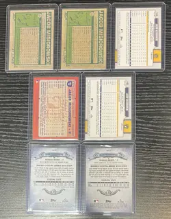 Topps Jacob Misiorowski Brewers Rookie Lot | Heritage Bowman Chrome Sterling | 7 - Image 2