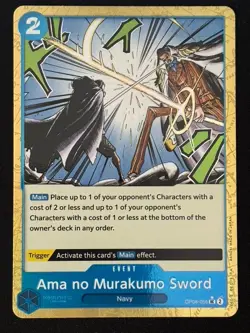 Ama no Murakumo Sword (OP06-056) (Textured Foil) - (PRB-01) - One Piece - Image 1