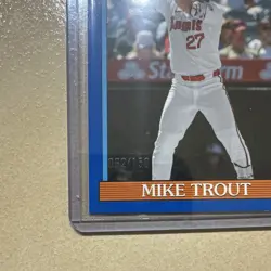 Topps 2026 Series 2 Mike Trout Angels All-Star AL #91AS-4 SN 062/150 - Image 5