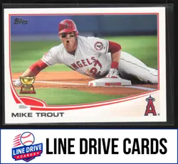 2013 Topps #27 Mike Trout Los Angeles Angels - Image 1