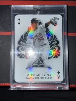 Topps 2023 Series 2 Mike Mussina All Aces AA-28 Baltimore Orioles Baseball Card - Image 1