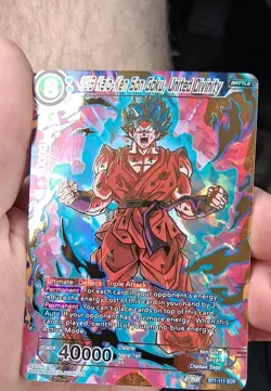 Dragon Ball Super Card Game SSB Kaio-Ken Son Goku, United Divinity Dawn of... - Image 1